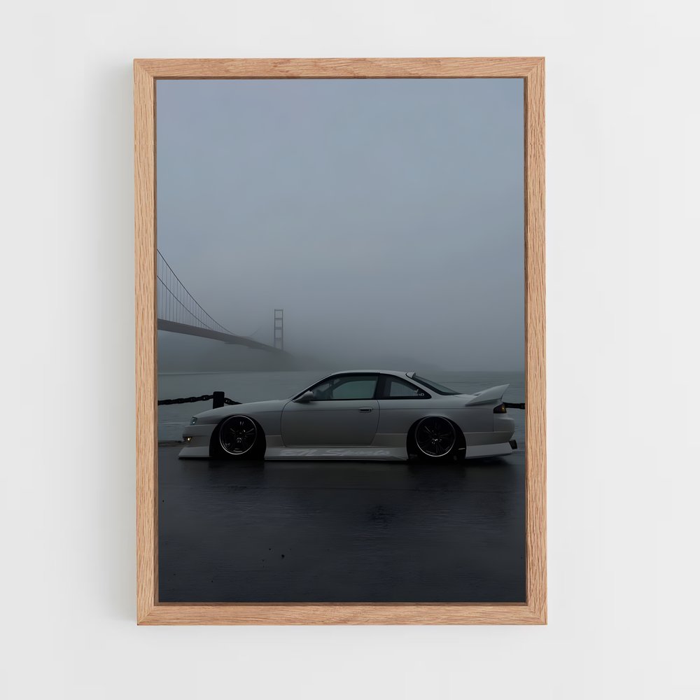 Poster Drift on the Bridge – affiche Nissan (vue 4)